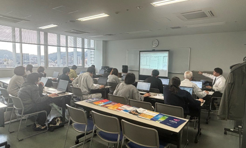 福井県電気工事工業組合女性部「CAD体験セミナー」