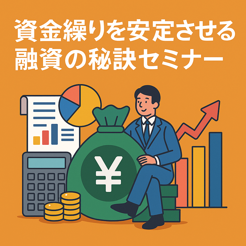 資金繰りを安定させる融資の秘訣セミナー