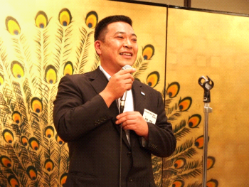 栃木県電気工事業工業組合 青年部会 会長 阿部 哲也 様