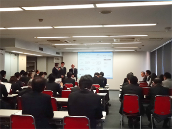 全国設備業IT推進会「定例会」の様子