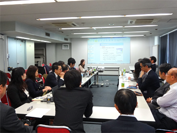 全国設備業IT推進会「定例会」の様子