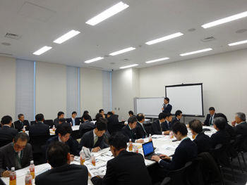 全国設備業IT推進会「定例会」の様子
