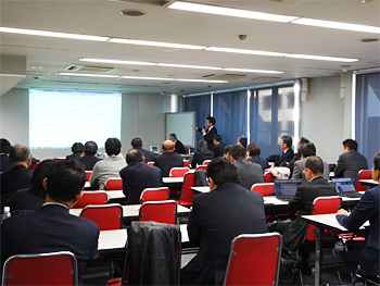全国設備業IT推進会「定例会」の様子