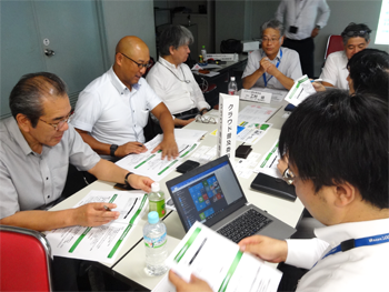 全国設備業IT推進会「定例会」の様子