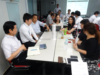 全国設備業IT推進会「定例会」の様子