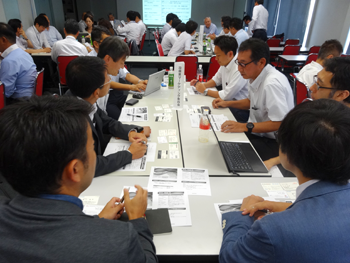 全国設備業IT推進会「定例会」の様子