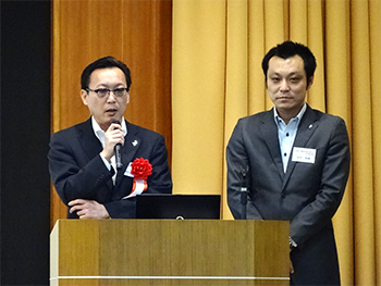 全国管工事業協同組合連合会 青年部協議会 会長 秋山 雅仁 様