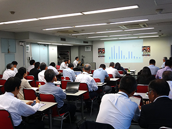 全国設備業IT推進会「定例会」の様子
