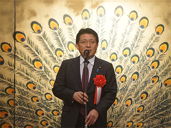 懇親会
