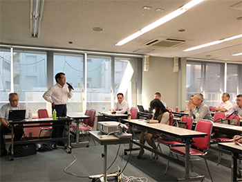 全国設備業IT推進会「定例会」の様子