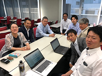 全国設備業IT推進会「委員会」の様子